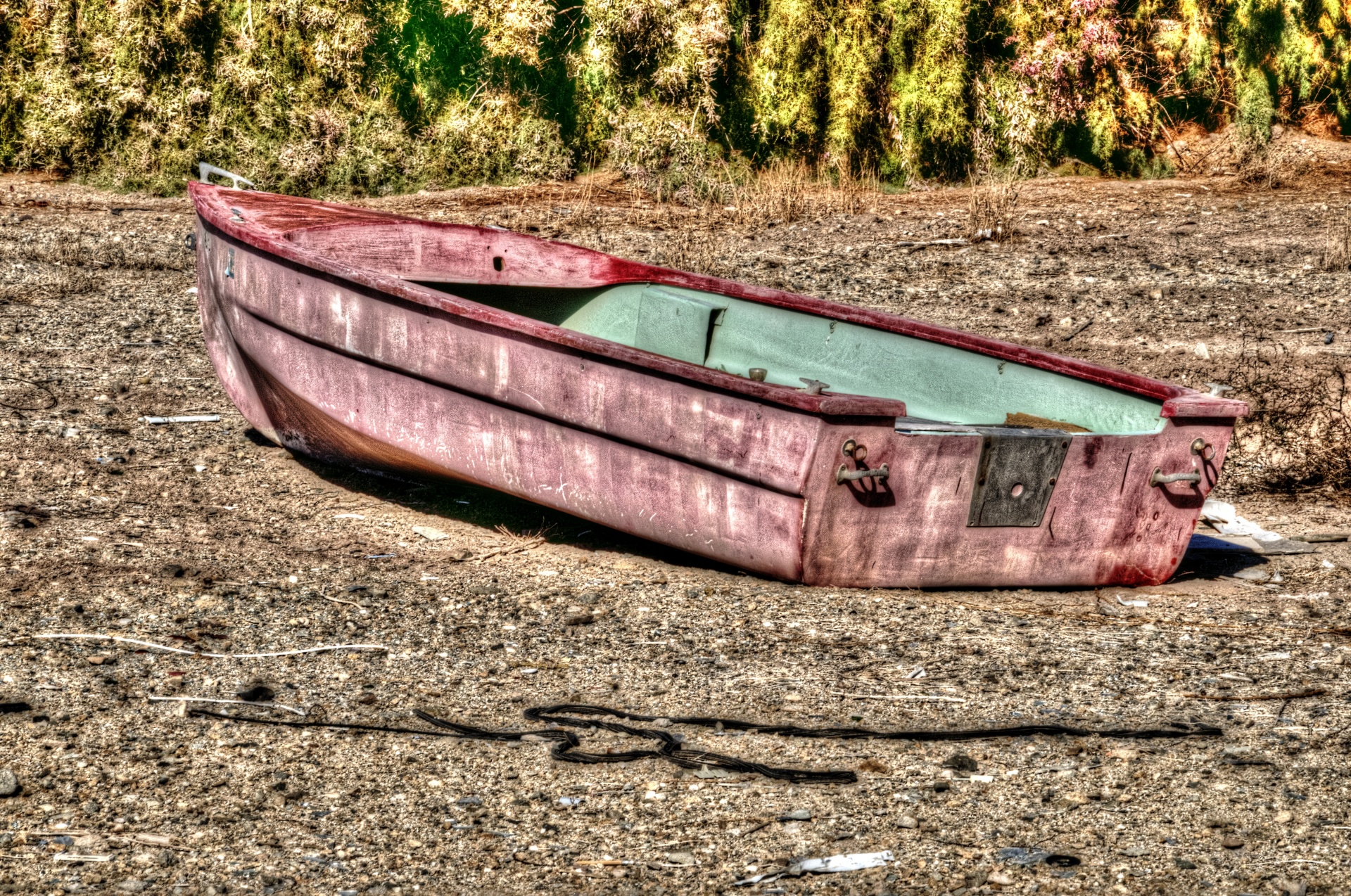 Grunge Rowboat