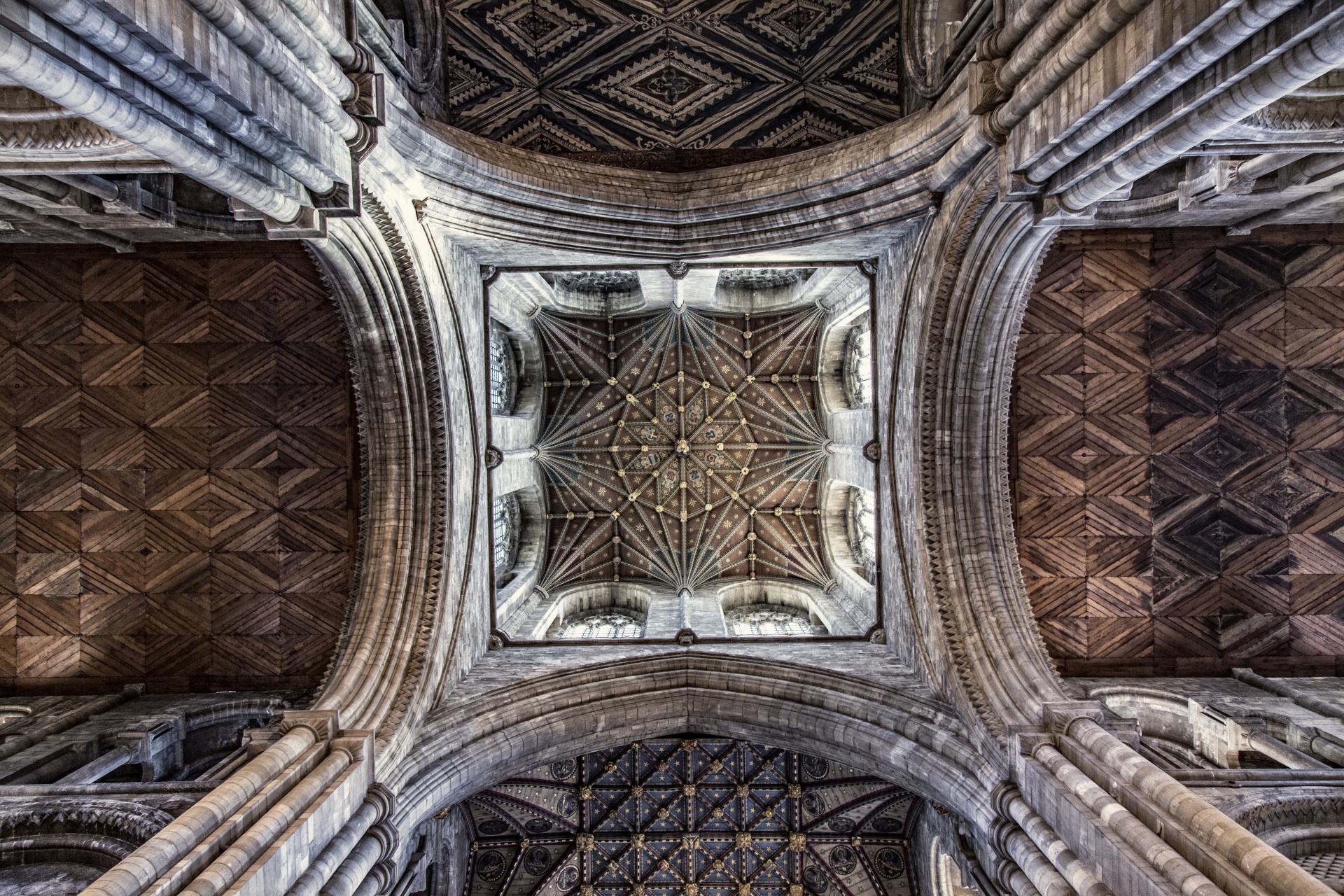 Peterborough Cathedral Ceiling