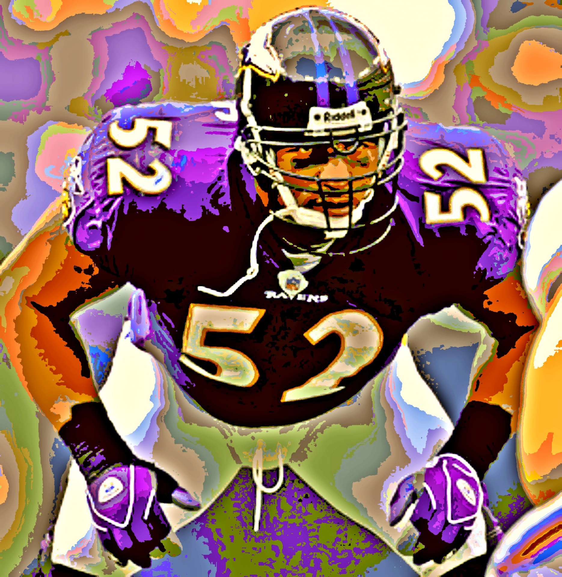 Posterization Of Ray Lewis