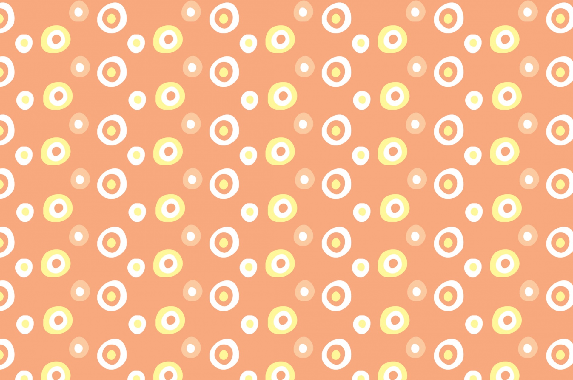 Retro Orange Background Pattern
