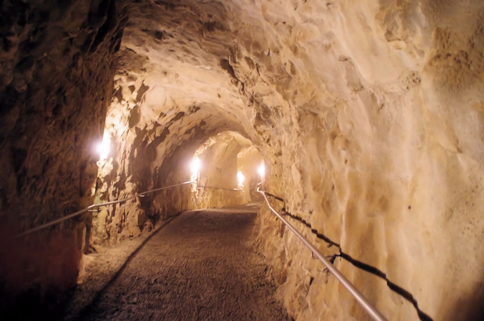 Tunnel At Rosh Hanikra, Israel