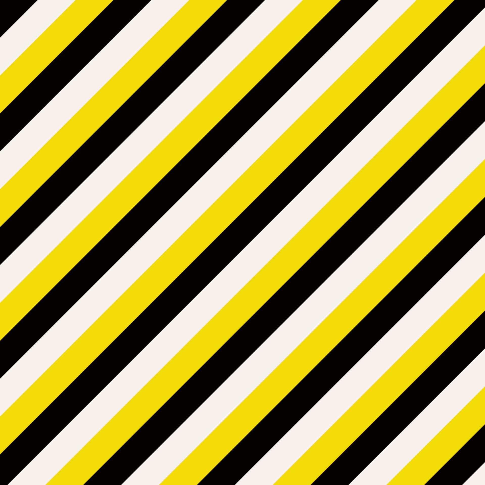 Yellow Black White Stripes
