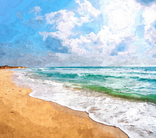 Playa de pintura Stock de Foto gratis - Public Domain Pictures
