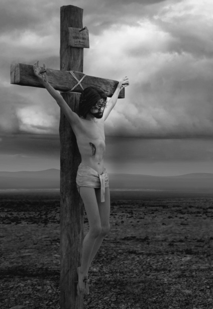 Jesus på korset Gratis Stock Bild - Public Domain Pictures