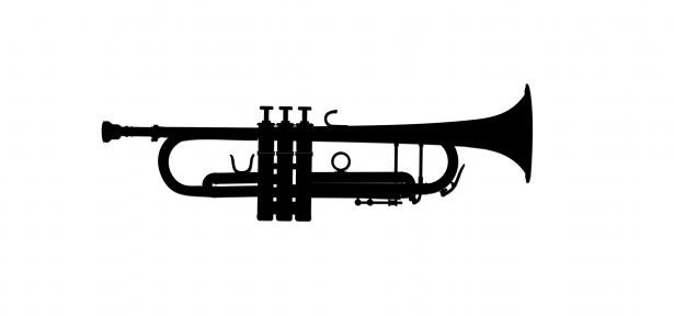 Trompette Musical Instrument Clipart Photo stock libre - Public Domain  Pictures