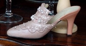 Antique Ornamental Ladies Shoe