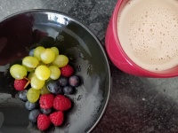 Berries With Coffee