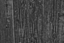Black And White Wooden Fence