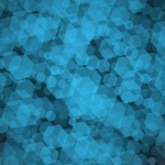 Blue Hex Wallpaper