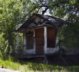 Boarded Up House
