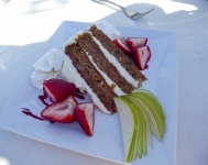 Carrot Cake With Fruit