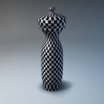 Checkerboard Vase 1