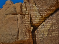 Cross, Rock And Scripture