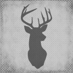 Deer Stag Vintage Silhouette
