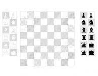 Diagram Chess Board & Pieces