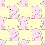 Elephant Illustration Background