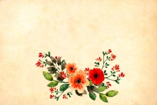 Flower, Background, Vintage, Roses