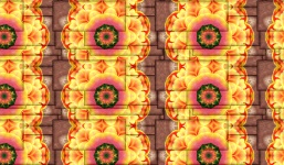Kaleidoscope Grid Background