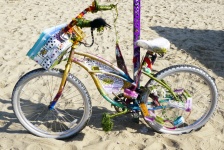 Kam's Bike At The Beach
