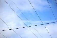 Power Lines In The Sky