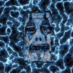 Nightmare Electric Man Face