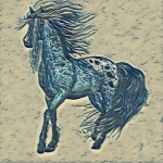 Pebble Horse