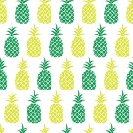 Pineapple Pattern Background