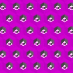 Pink 3D Cubes Pattern