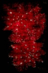 Red Sparkle Grunge Background