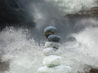 Rocks, Stones Water Splash