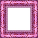 Satin Pattern Picture Frame Pink