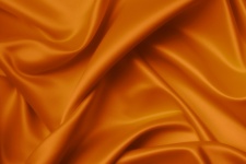 Silk Background Orange Fabric