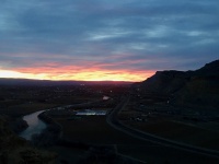 Sunset In Palisade, Colorado