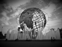 The Unisphere In Queens, New York