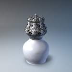 Vase With A Cap