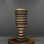 Vase With Stripes