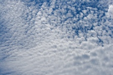 White Flocky Clouds