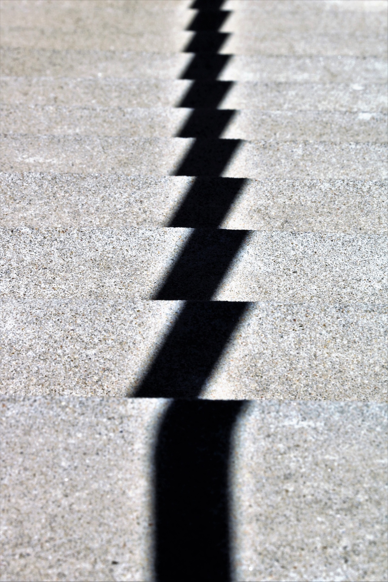 Abstract Shadows On Stairs