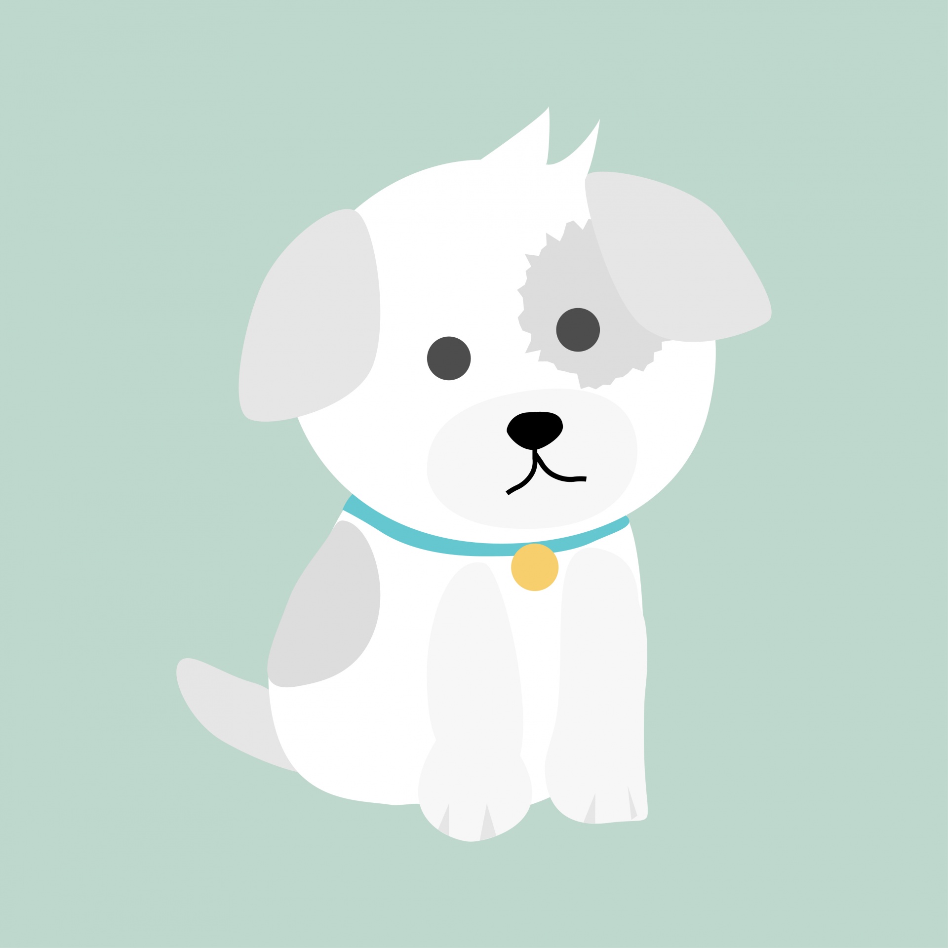 Dog, Puppy Illustration