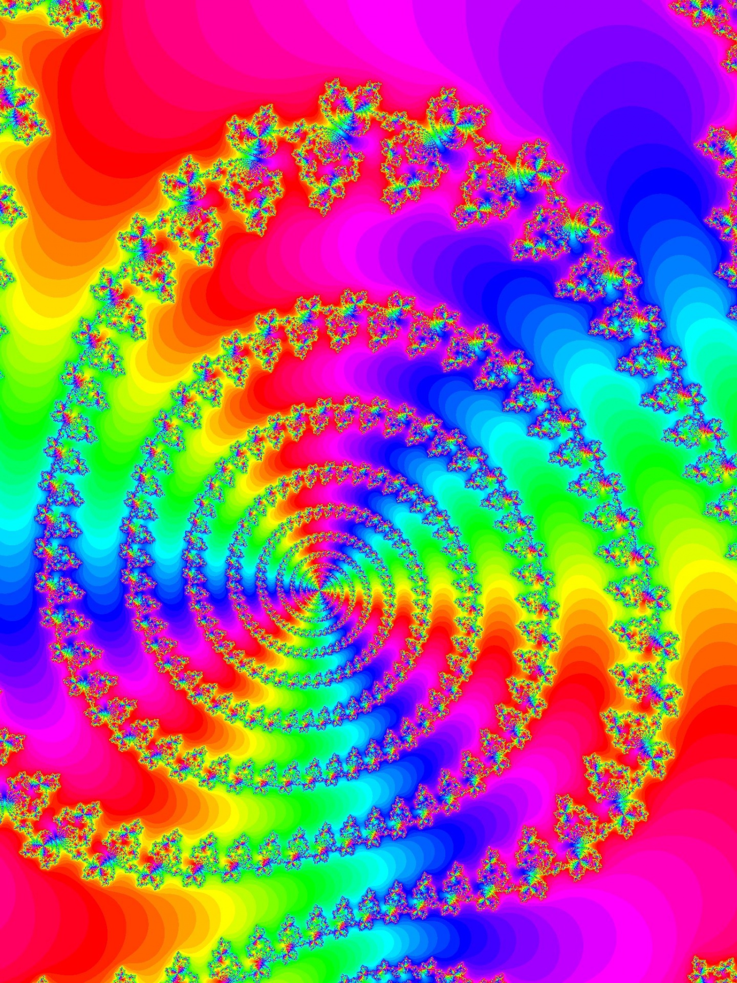 Fractal Spiral Rainbow