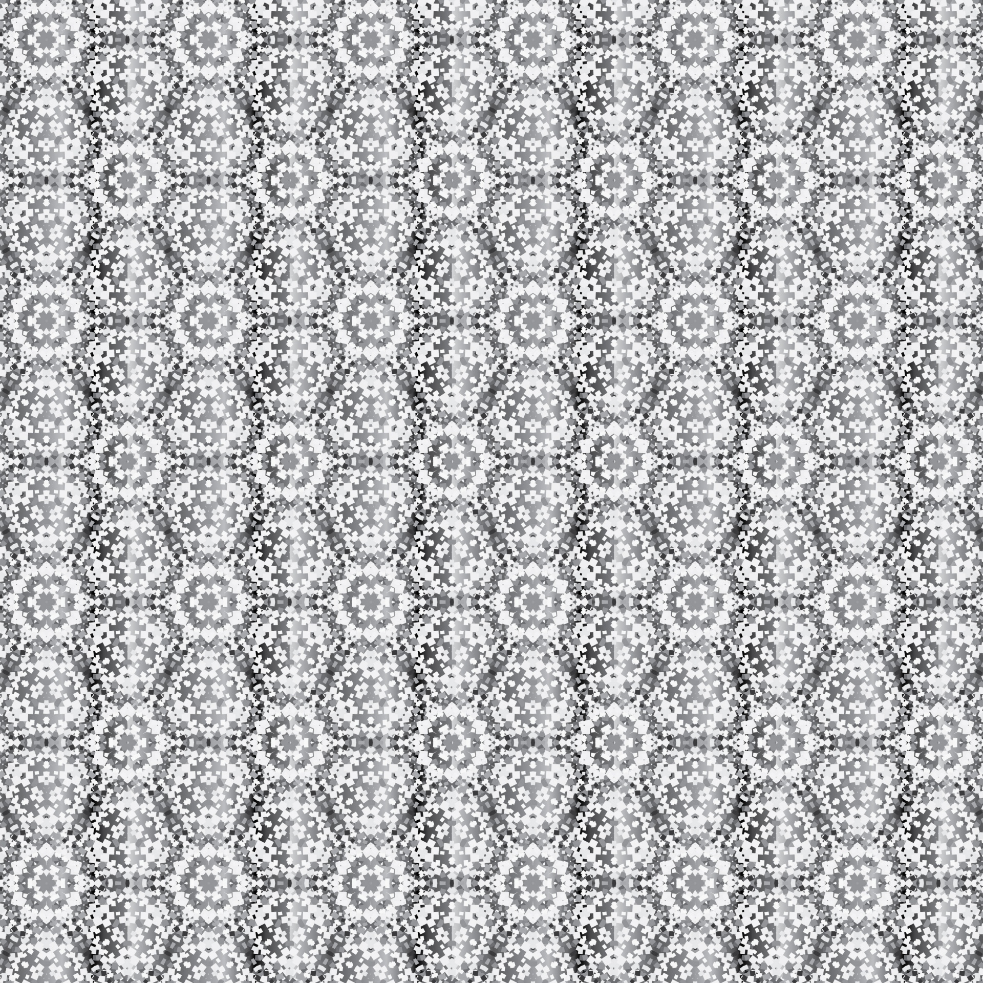 Grey Geometric Textile Pattern