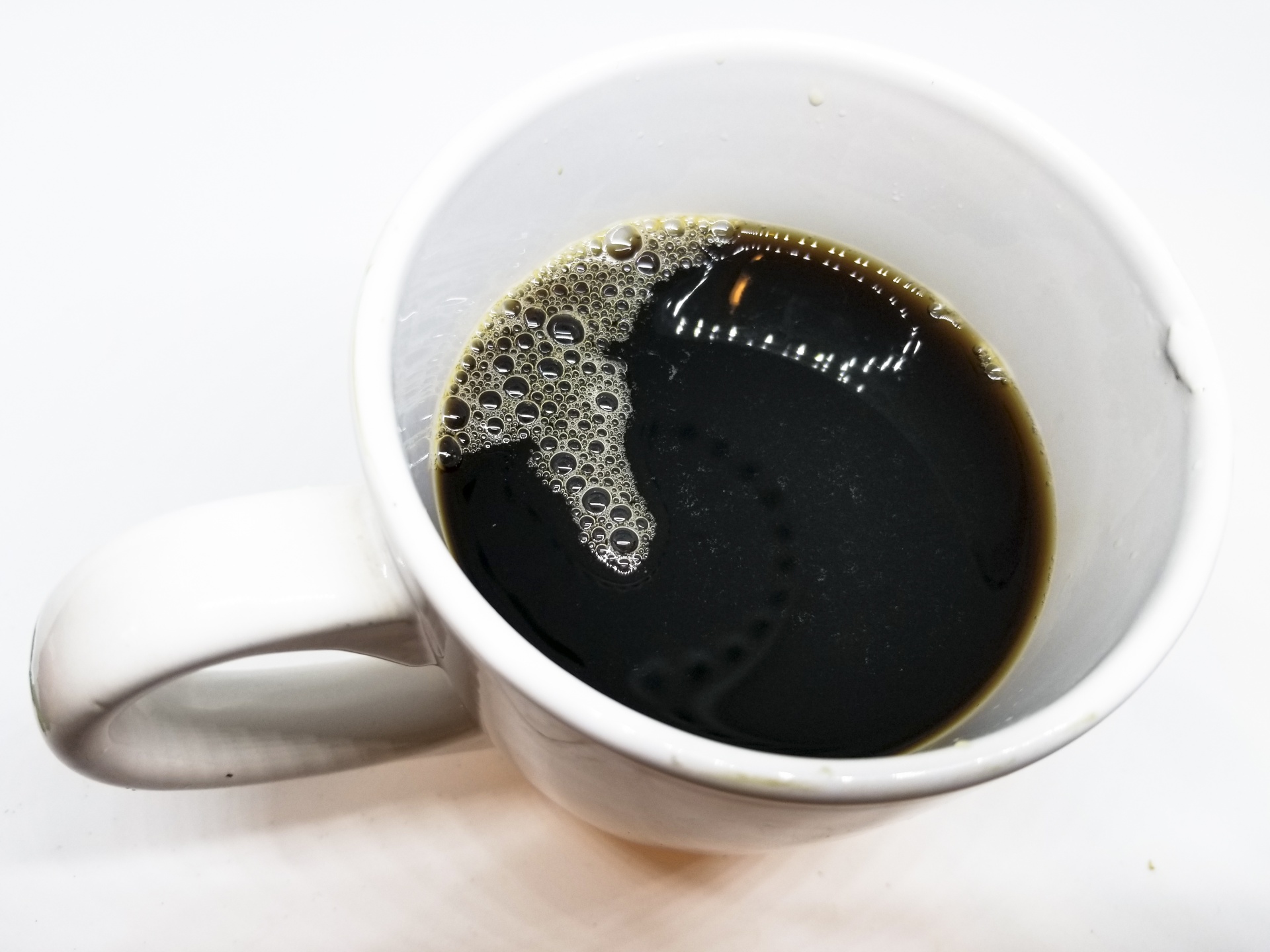 Half Cup Of Coffee