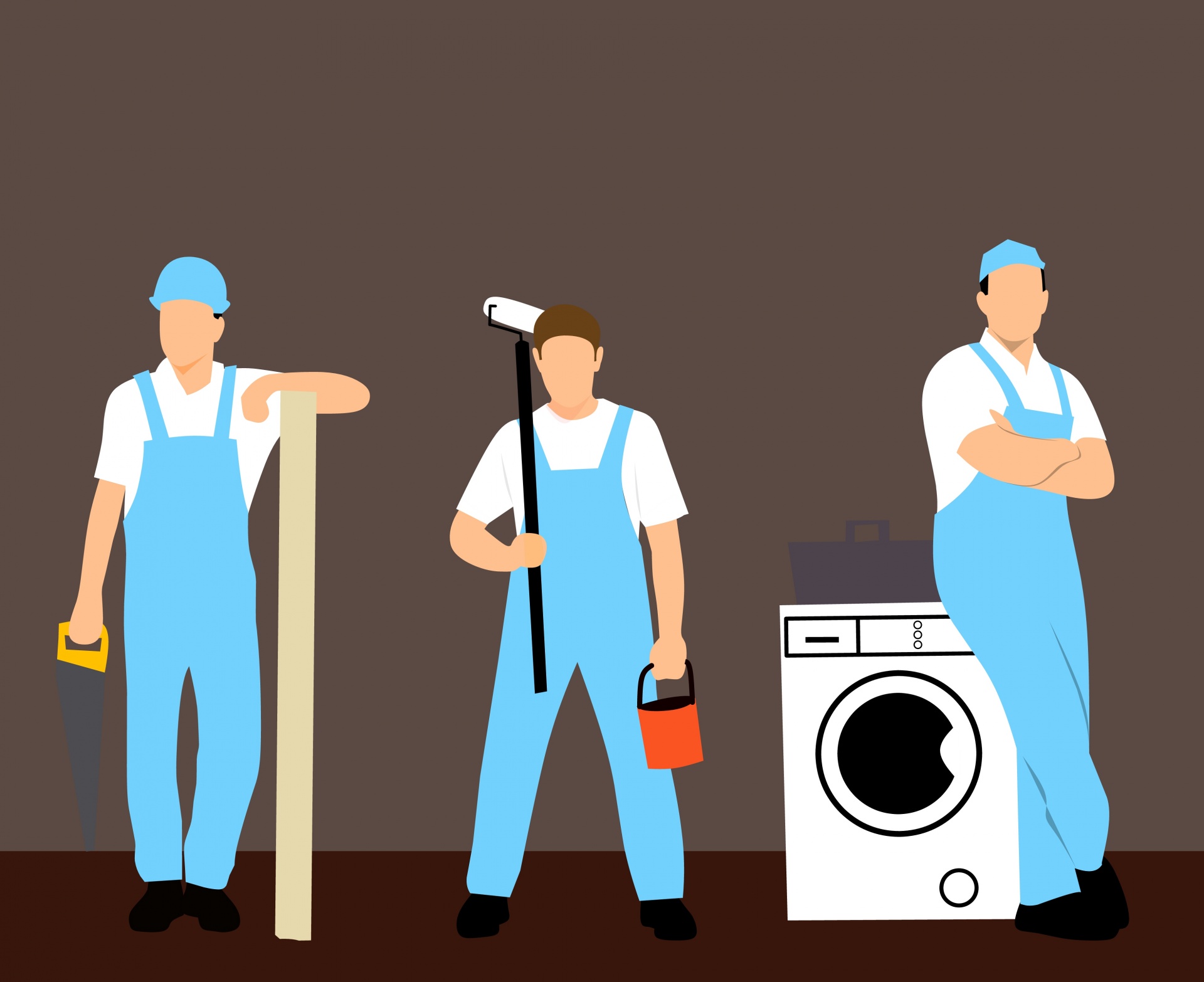 carpentry, painter, plumber, teamwork, fixing, instructor man, people, teamwork, business, squad, service, industry, cooperation, person, boss, partnership, young,you construction worker, construction industry, carpenter, occupation, young adult, con
