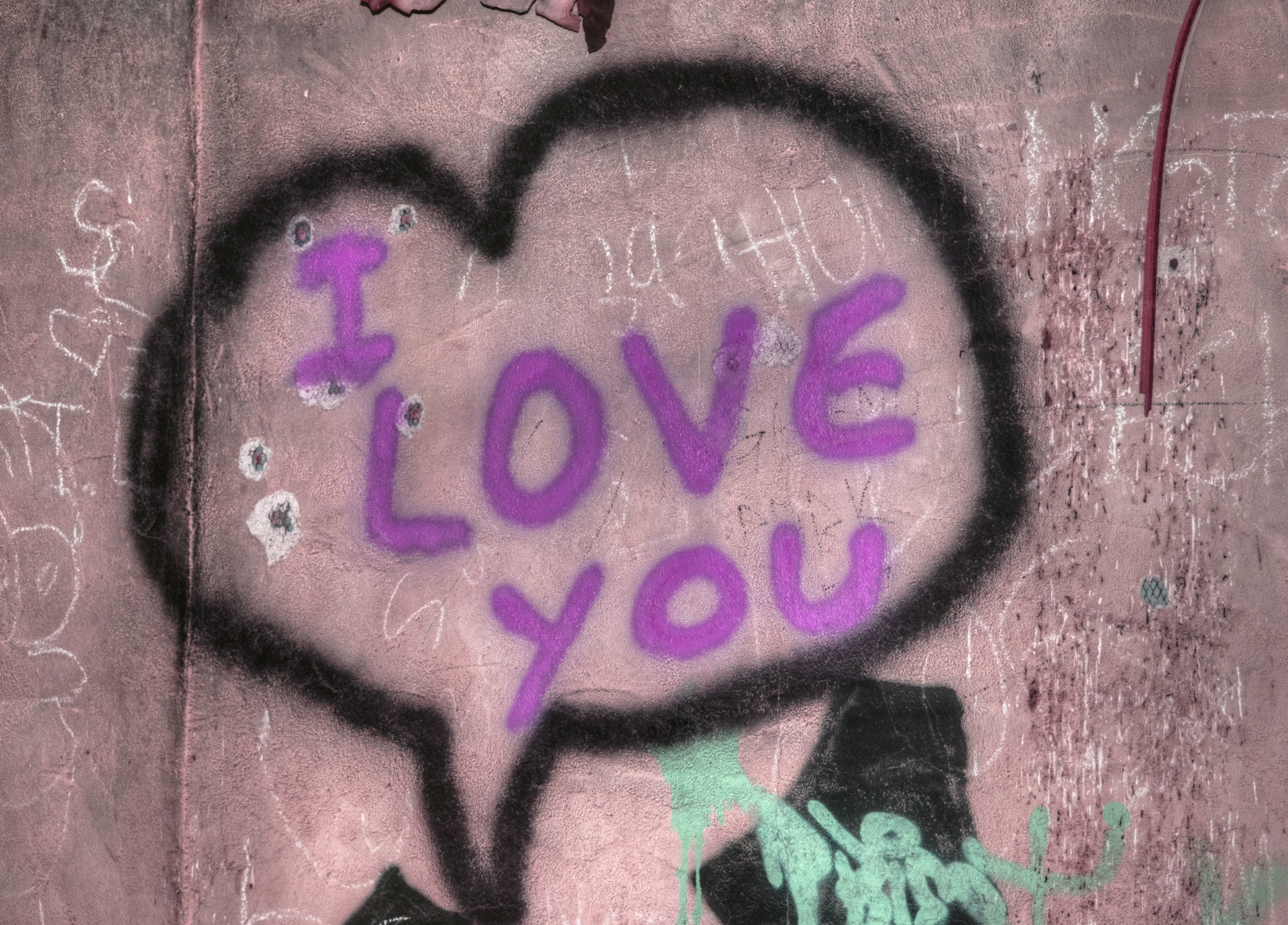 I Love You Graffiti
