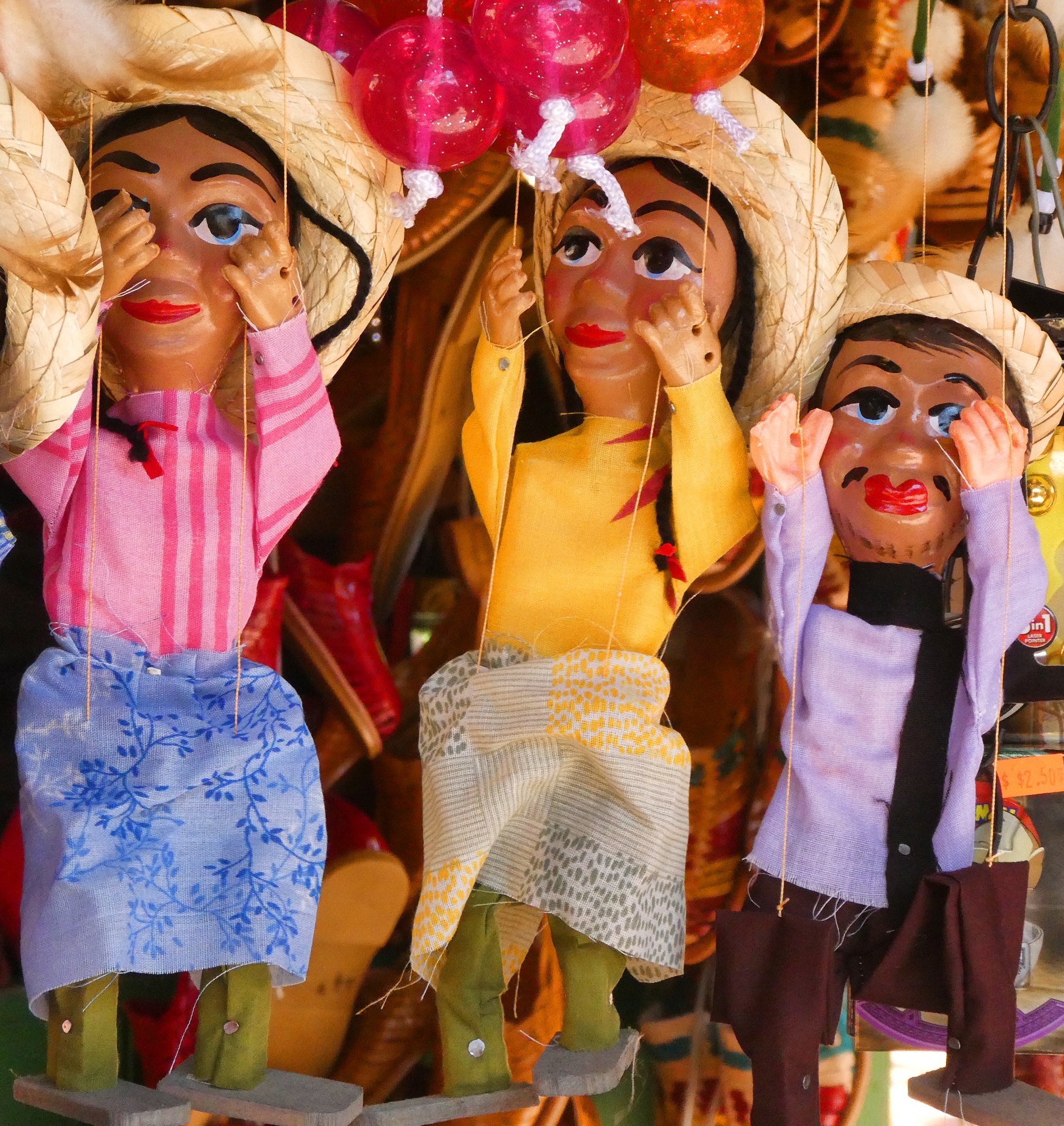 Mexican Marionette String Puppets