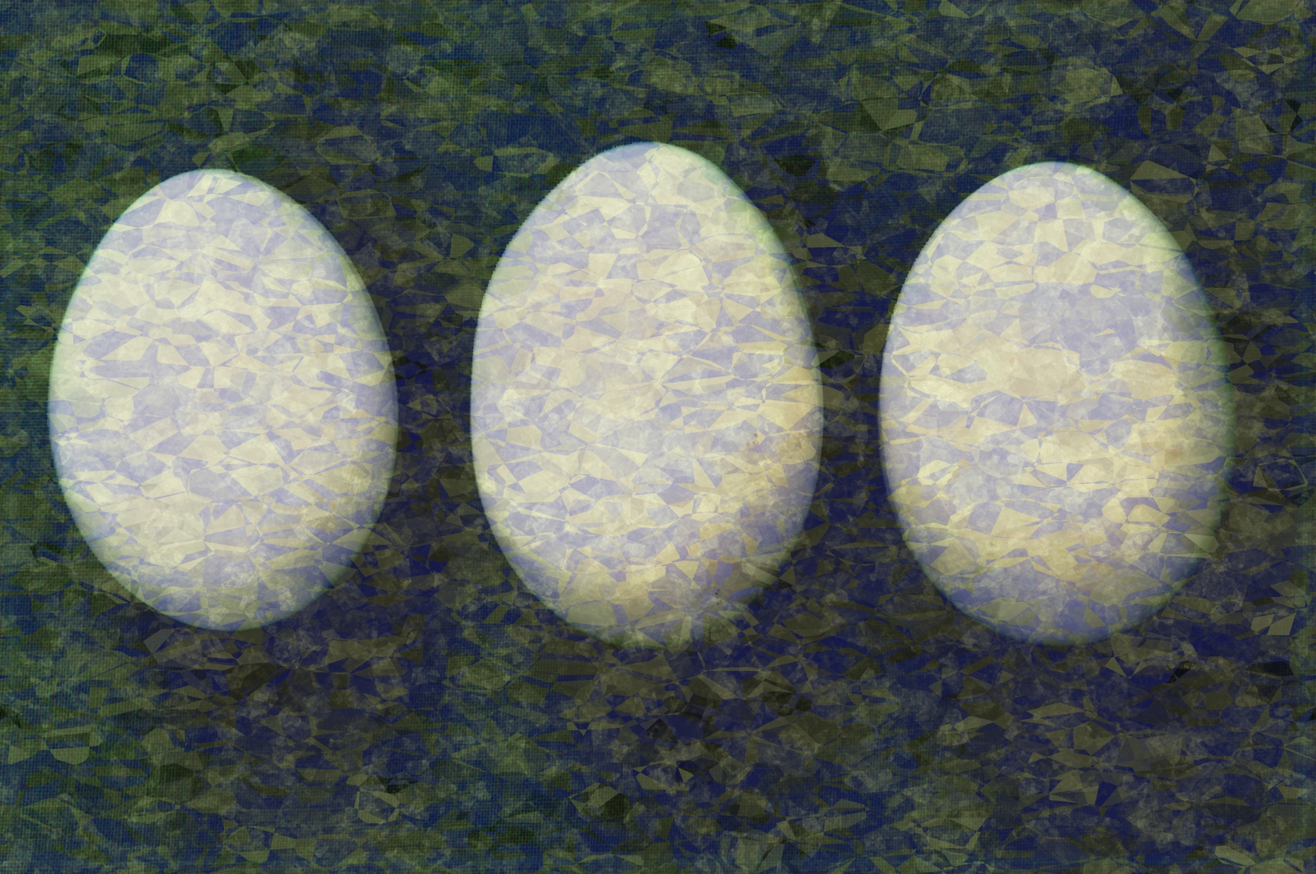 Patterned Eggs