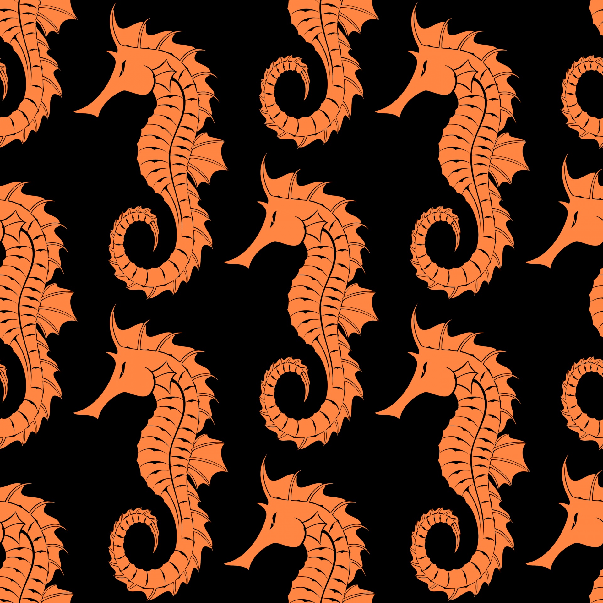 Seahorse Background Wallpaper