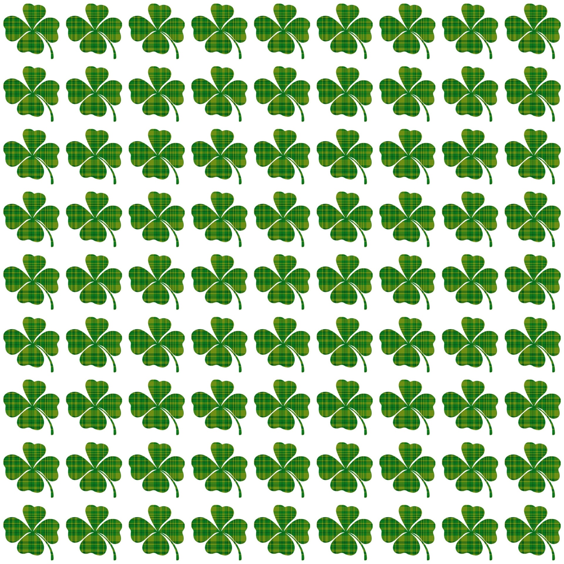 St. Patrick's Shamrock Pattern