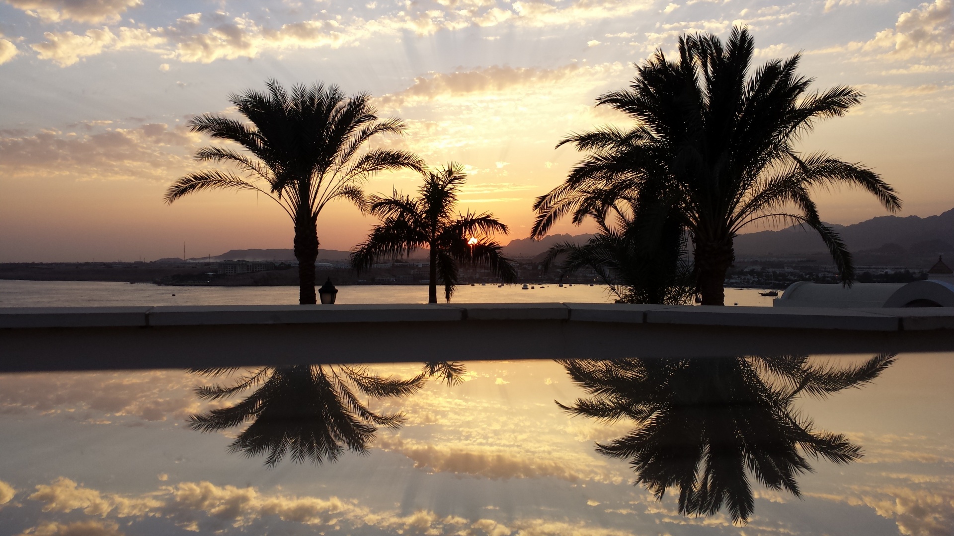 Sunset Reflections Sharm El Sheikh