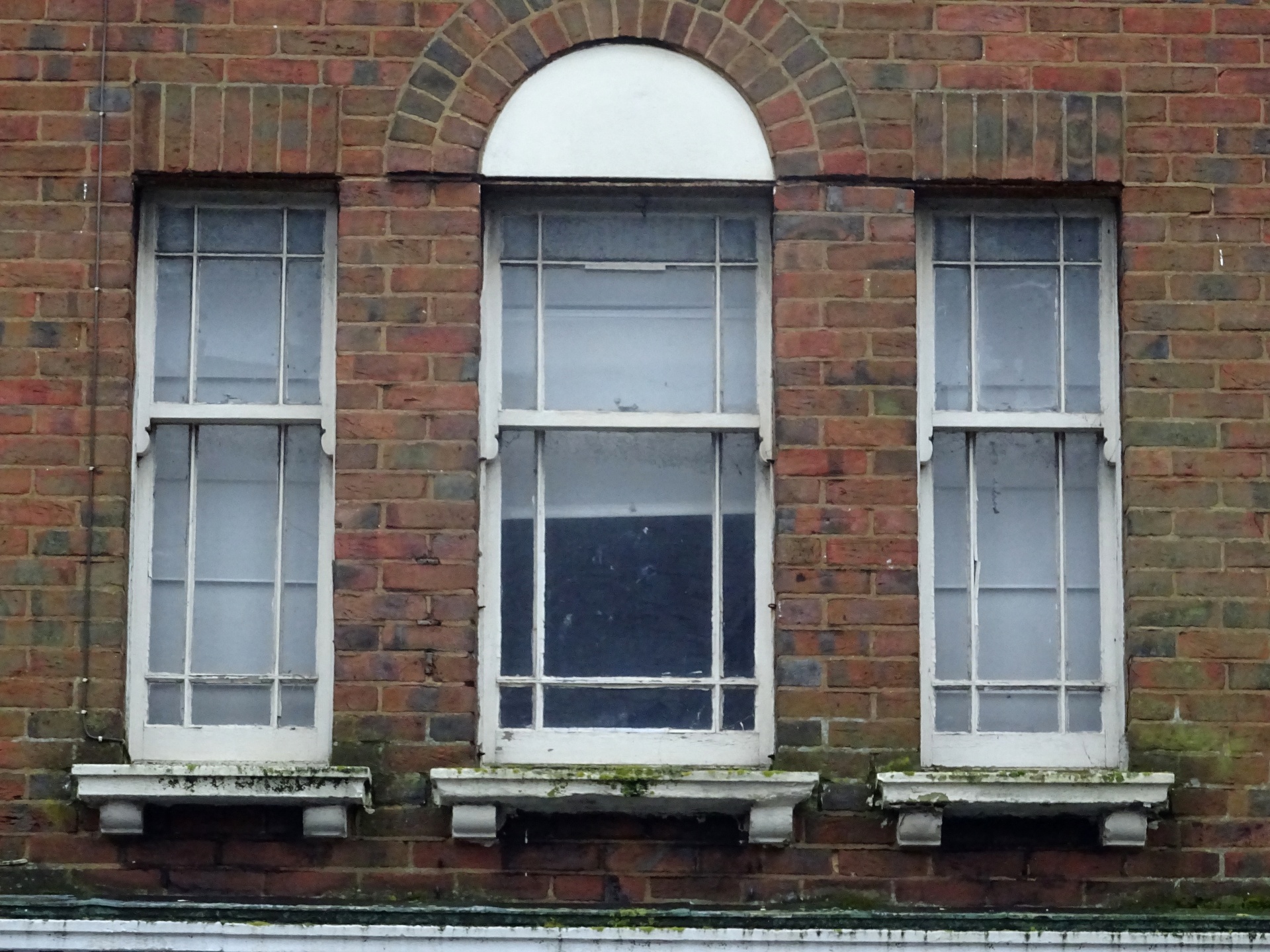 Windows Of An Old Building